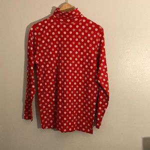 Vintage The Eagles eye floral turtle neck